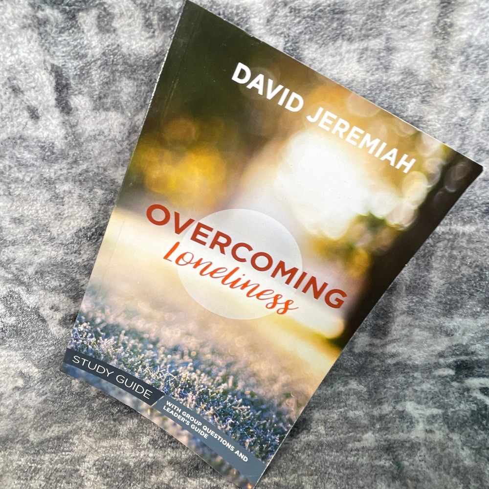 David Jeremiah Overcoming Loneliness Study Guide Religious Christian Book